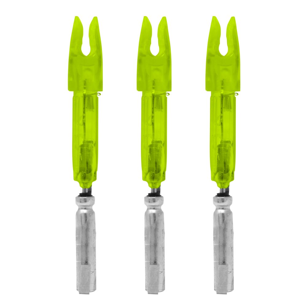 Lumenock X Nock - Green - 3 pk