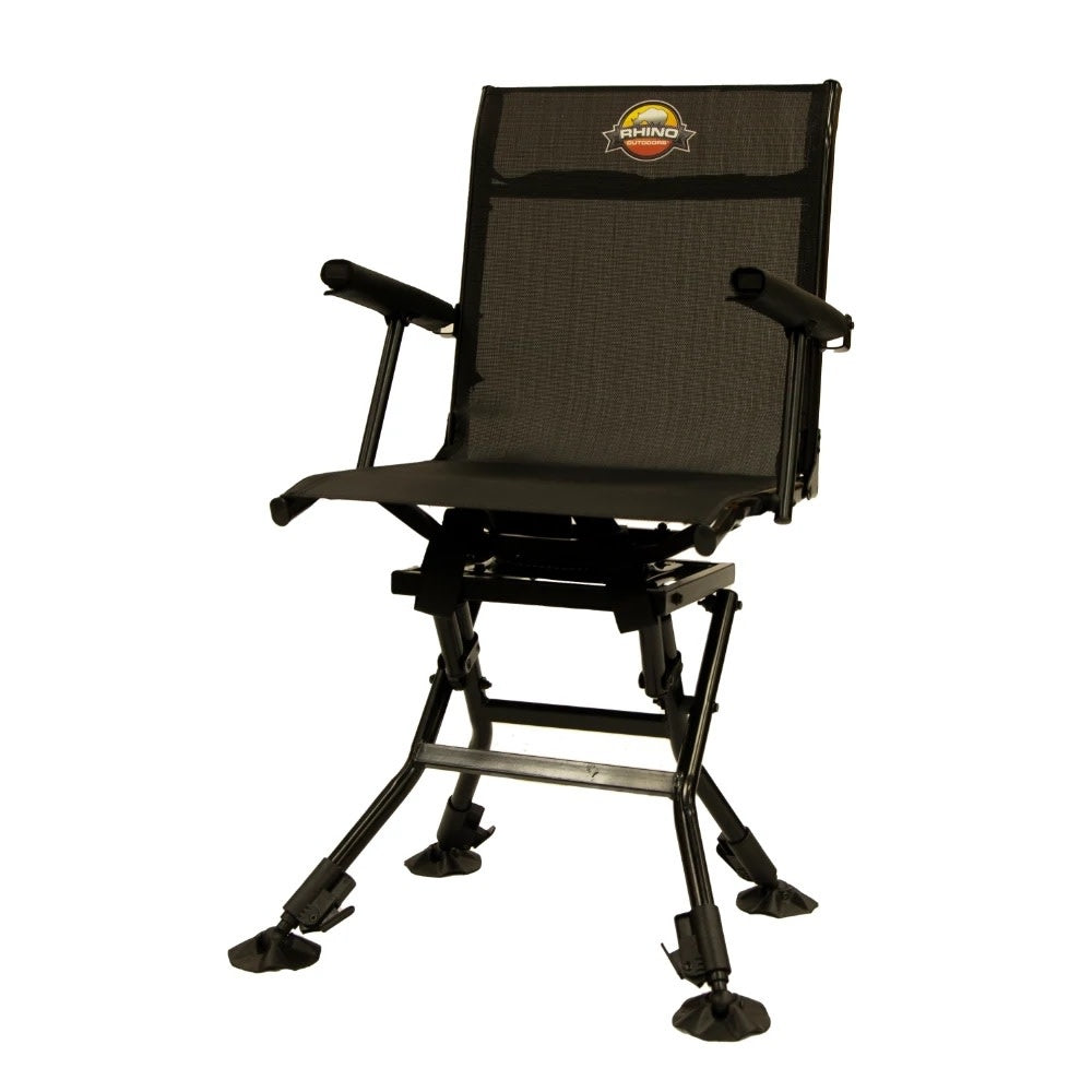 Rhino Blinds RC-009 Deluxe Hunting Chair w/ Adjustable Legs