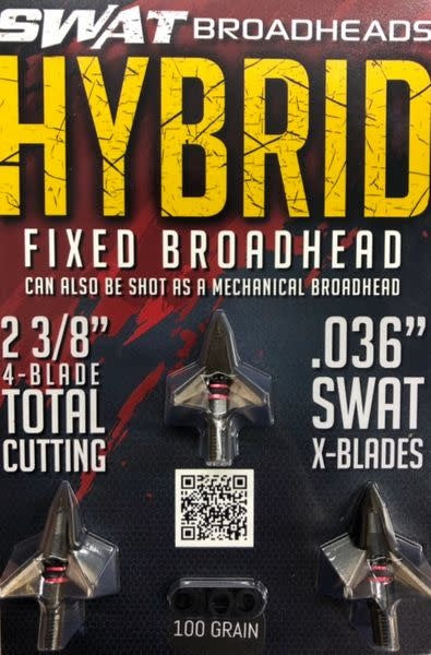 Swat Broadheads Hybrid - 100 grain - 3 Pack