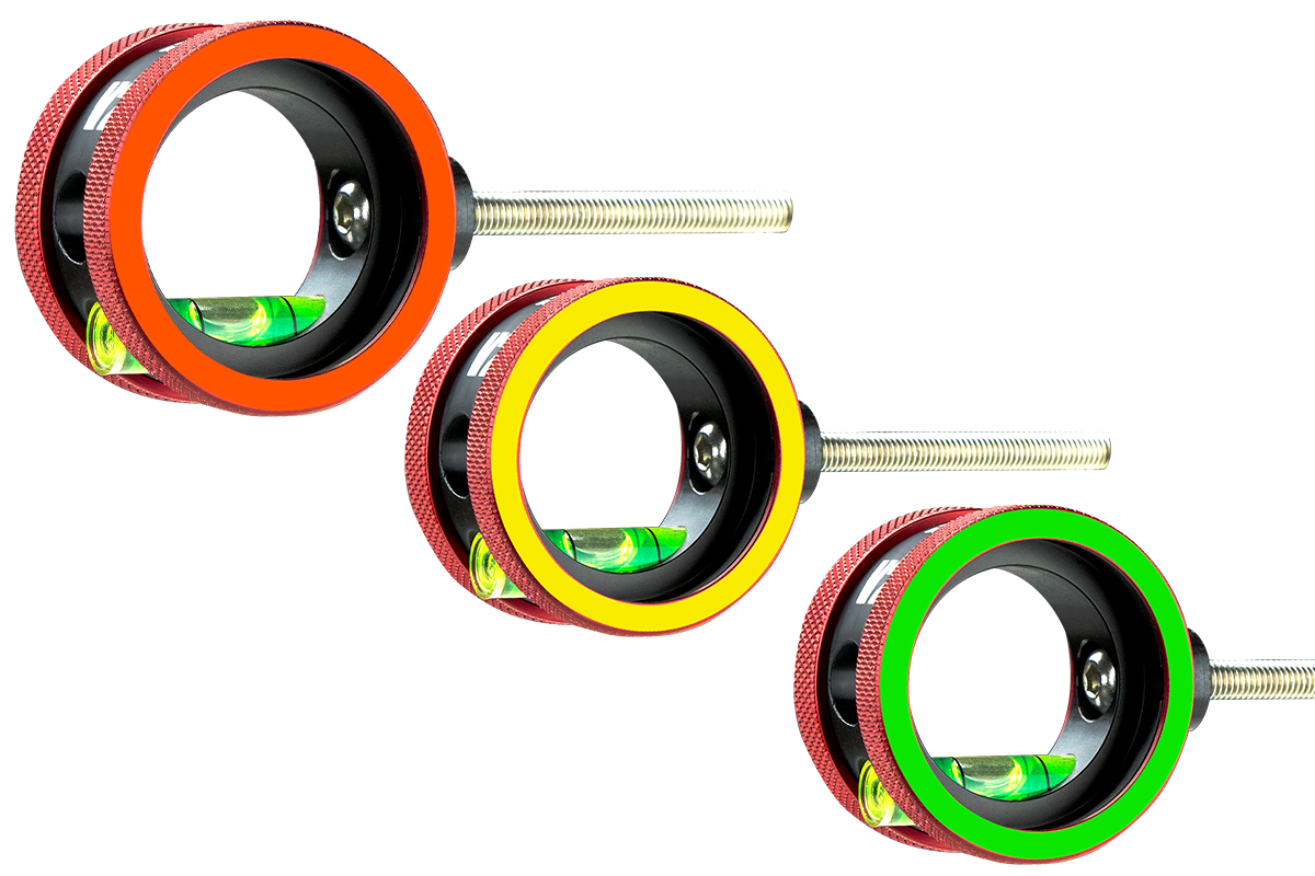 Specialty Archery Versa2 Scope Ring Decal - Orange